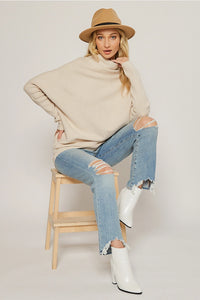 Slouch Neck Dolman Pullover