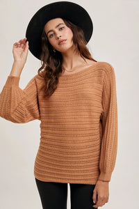 Textured Versatile Pullover