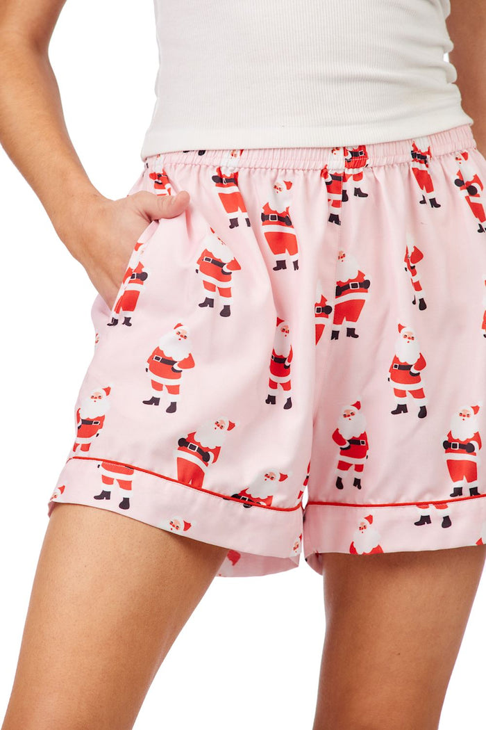 Santa Pajama Shorts