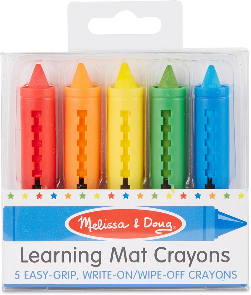 Learning Mat Crayons