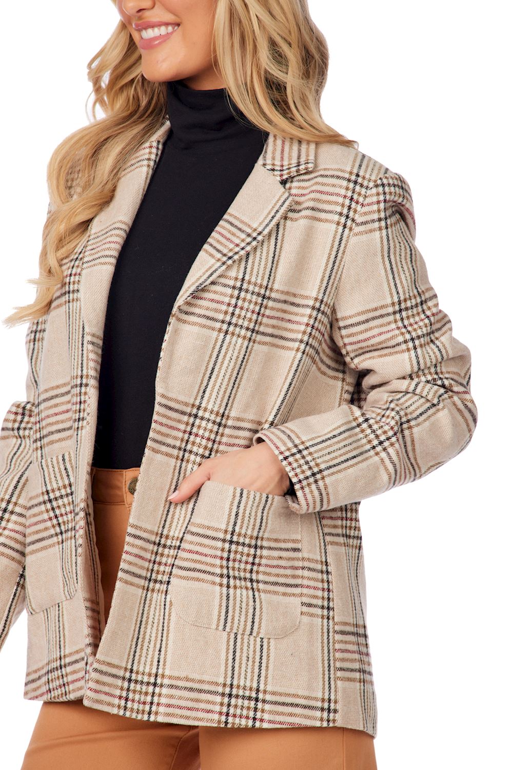 Bynes Houndstooth Blazer