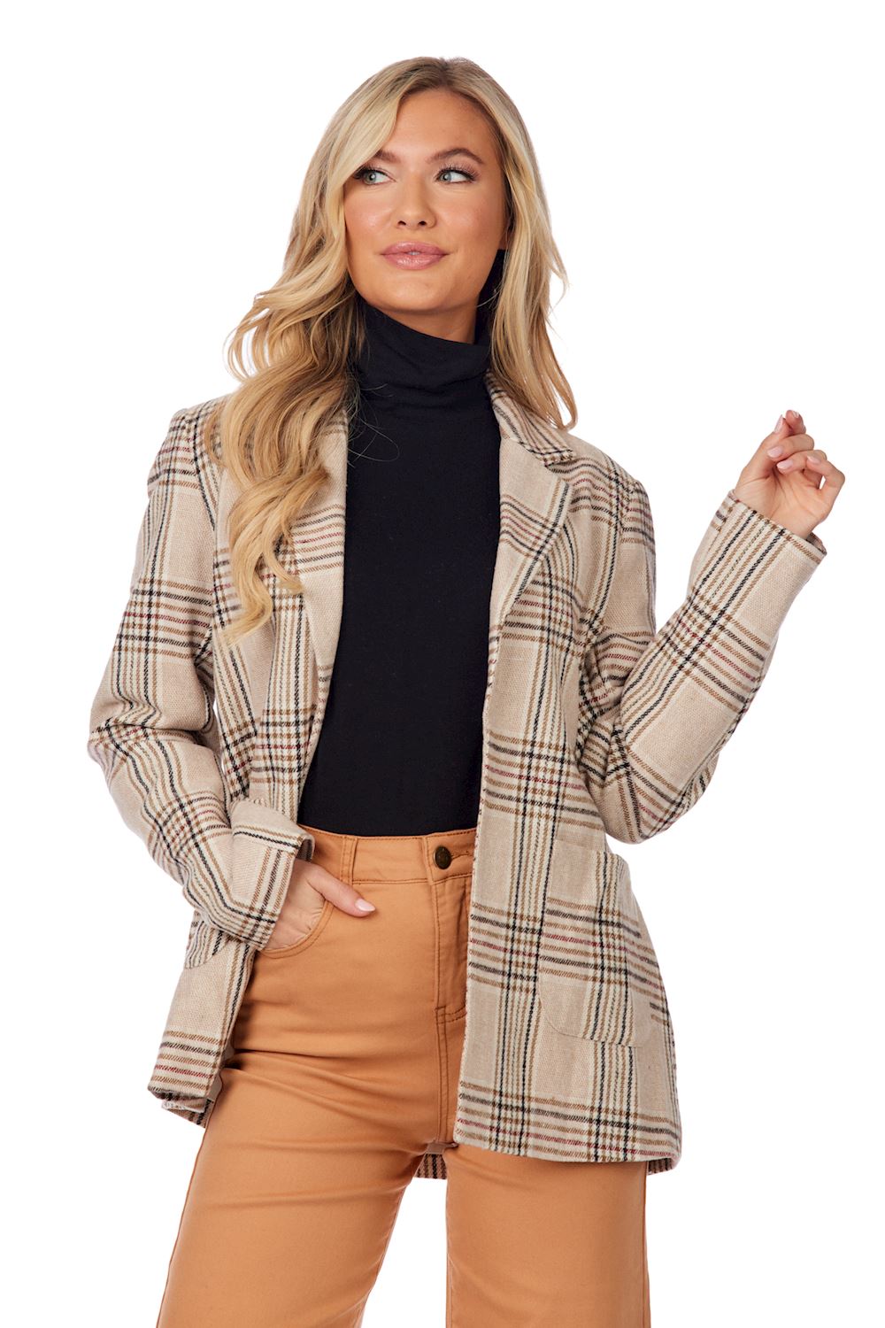 Bynes Houndstooth Blazer