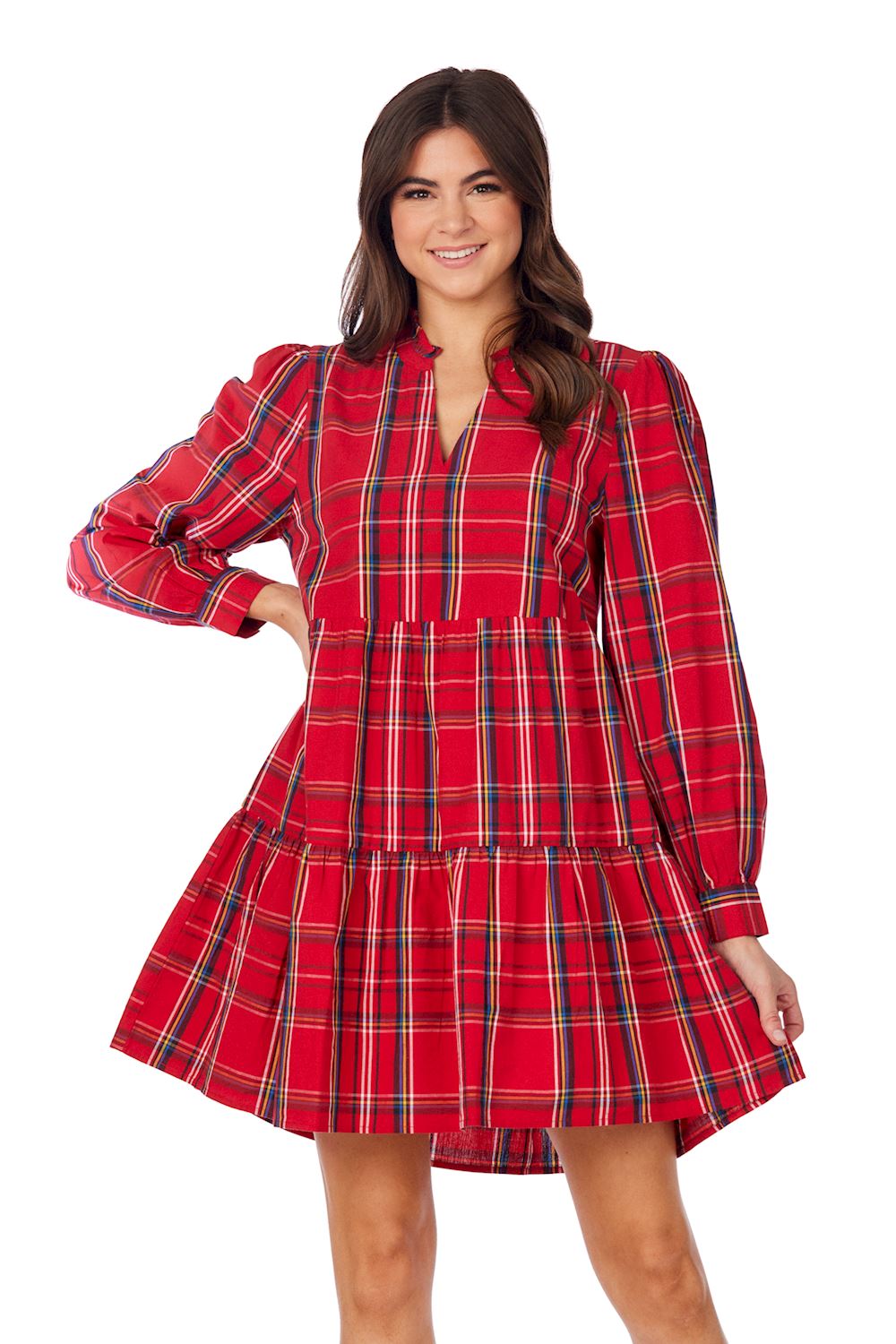 Shannon Plaid Dress