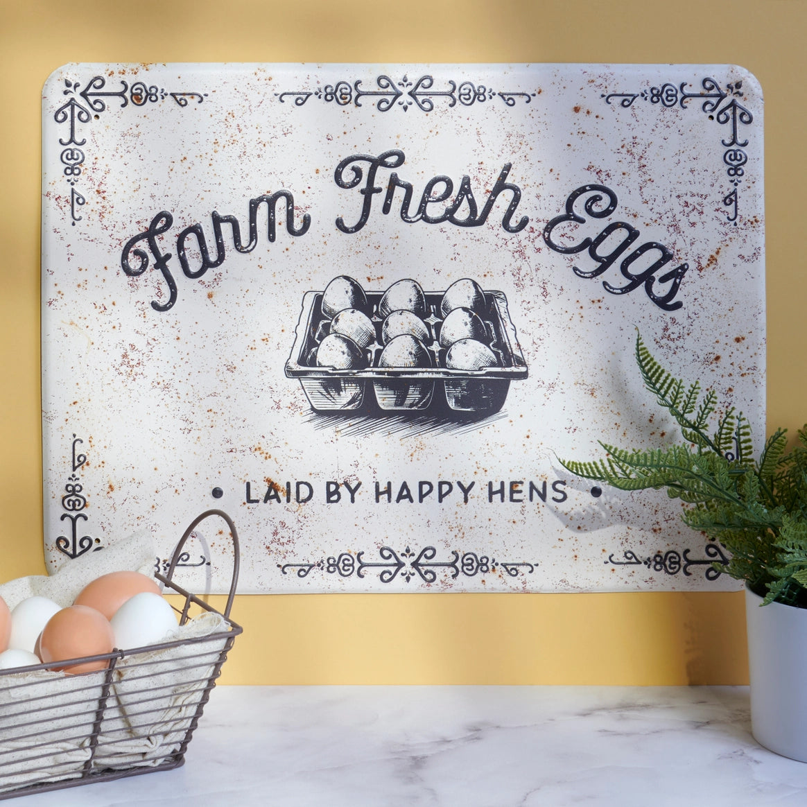 Farm Fresh Eggs Sign