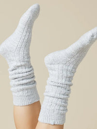 Slouchy Marshmallow Socks