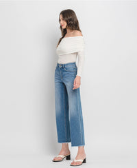 Ankle Wide Leg Jeans