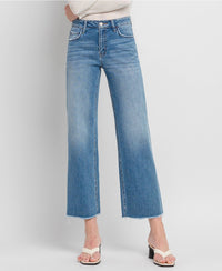 Ankle Wide Leg Jeans