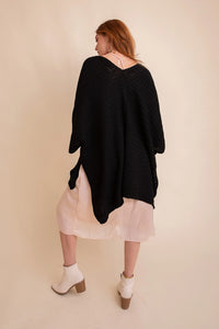 Rib Knit Ruana