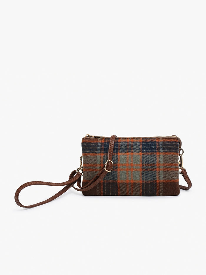 Riley Plaid Crossbody