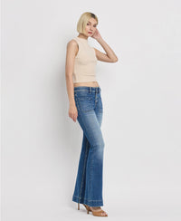 Trouser Hem Flare Jeans