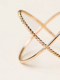 Braided X Ring