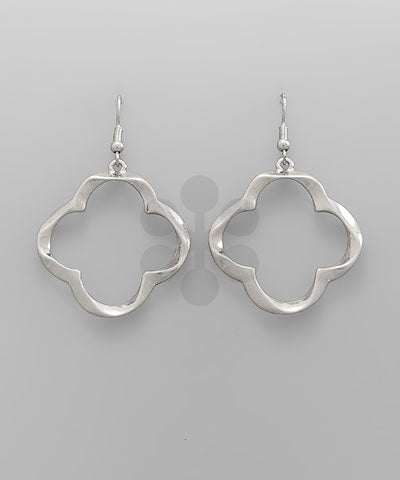 Twisted Clover Earrings