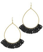 Teardrop Tassel Earrings