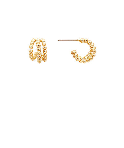 Ball Chain Hoops