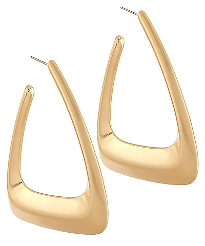 Triangle Tube Metal Hoops