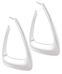 Triangle Tube Metal Hoops