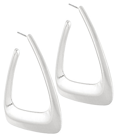 Triangle Tube Metal Hoops