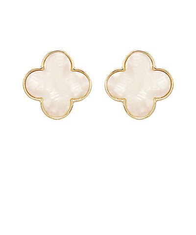 Clover Acetate Earrings