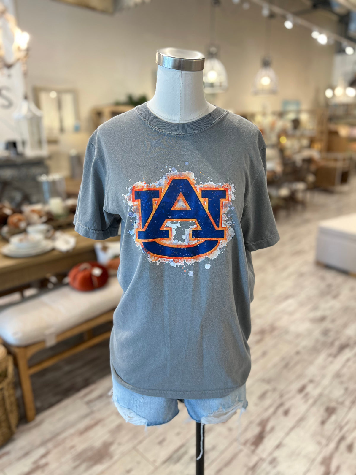 Watercolor Auburn Tee