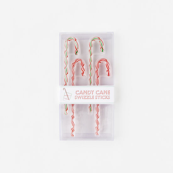 Candy Cane Swizzle Sticks