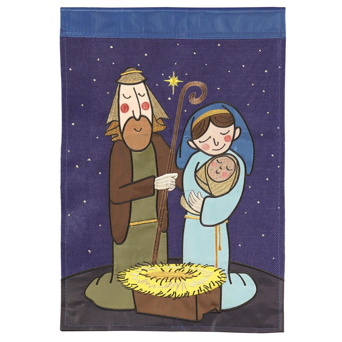 Holy Family Garden Flag