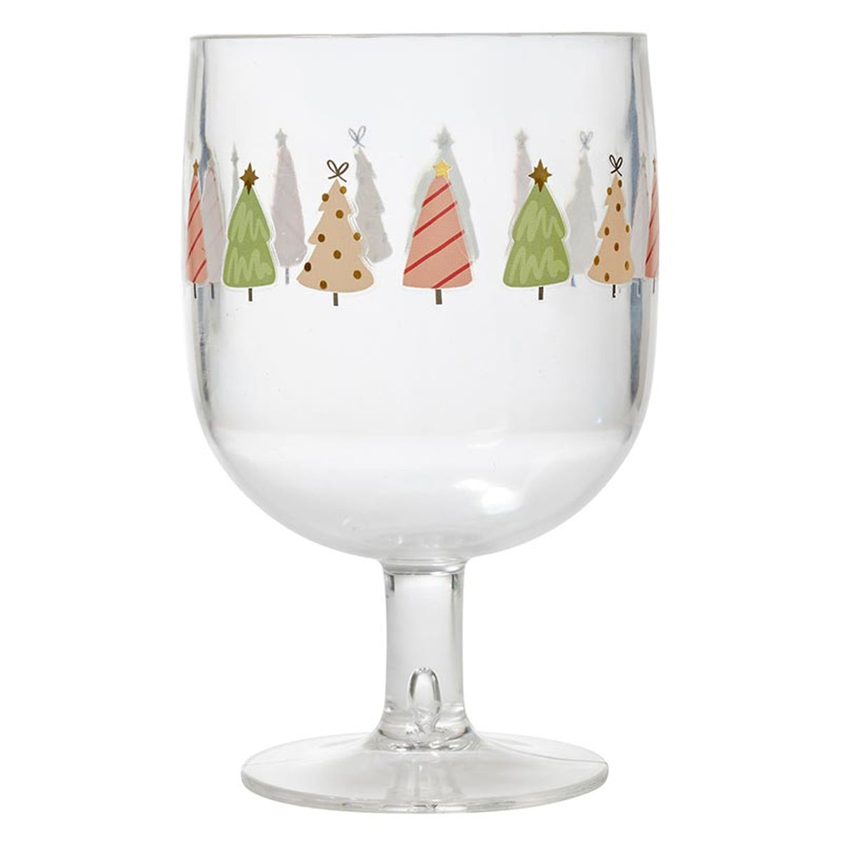 Christmas Wine Glass Set