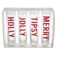 Holiday Champagne Flute Set