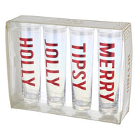 Holiday Champagne Flute Set