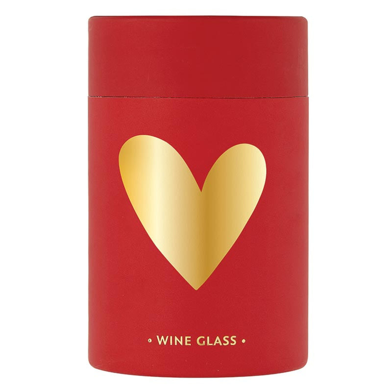 Heart Wine Glass