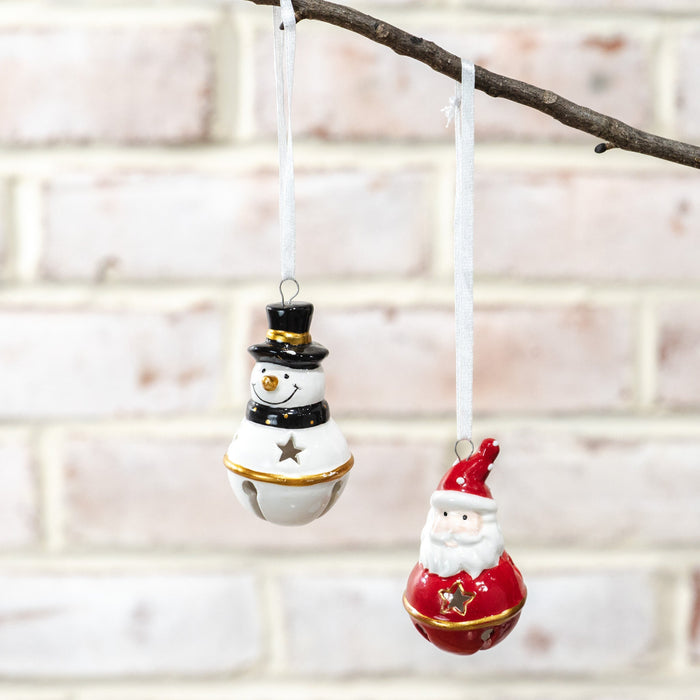 Ceramic Bell Ornament