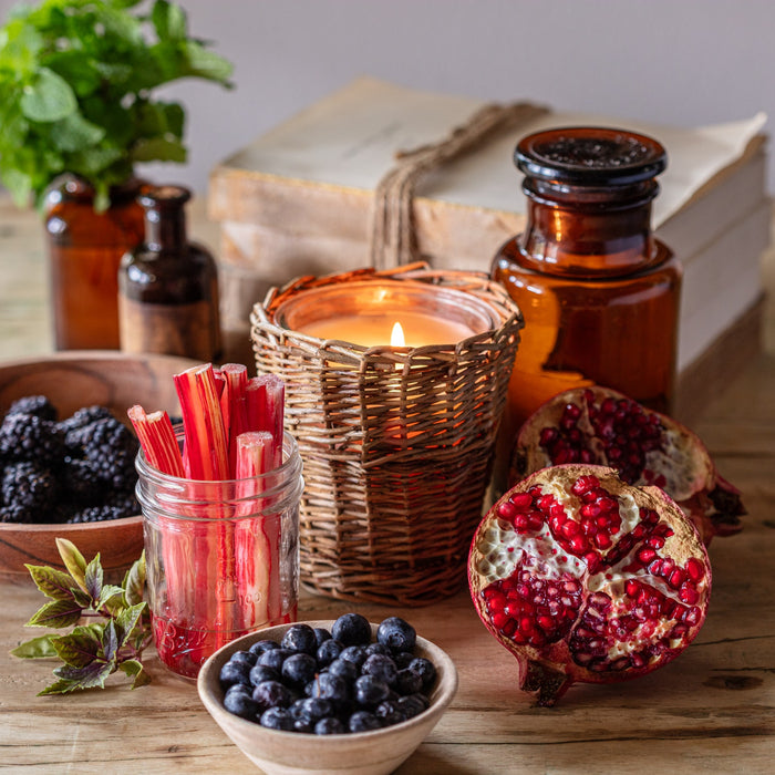 Rhubarb Berry Candle