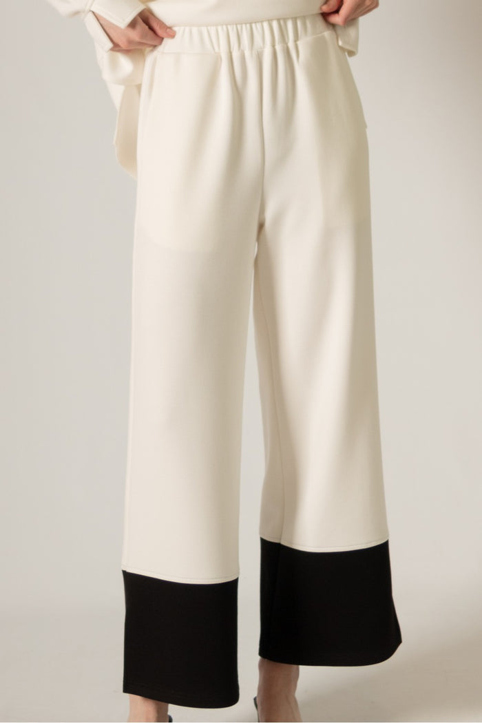 Modal Color Block Pants