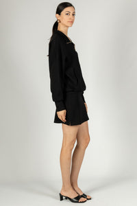 Modal Zip Up Pullover