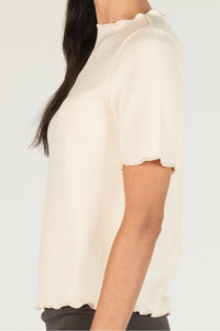 Modal Mock Neck Top