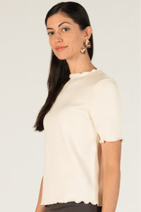 Modal Mock Neck Top