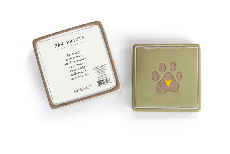 Paw Prints Keepsake Box