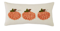 Velvet Ribbon Pumpkin Pillow