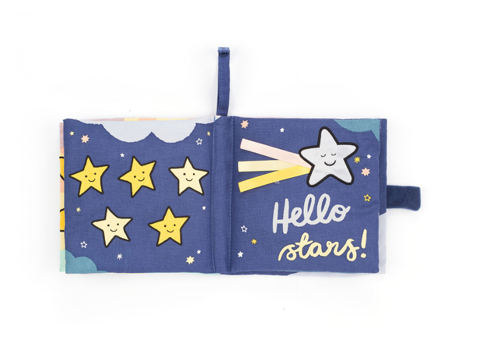 Hello Moon Fabric Book