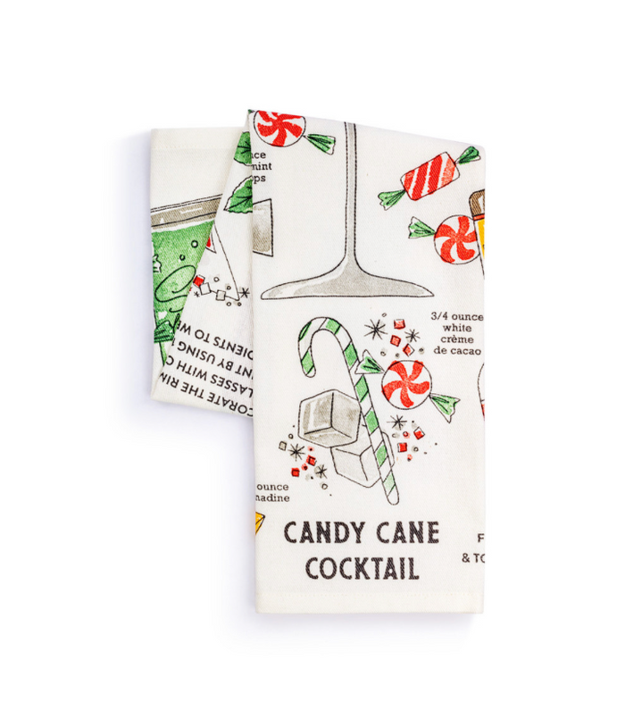 Candy Cane Bar Towel