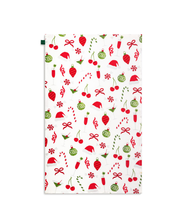 Martini Peppermint Bar Towel