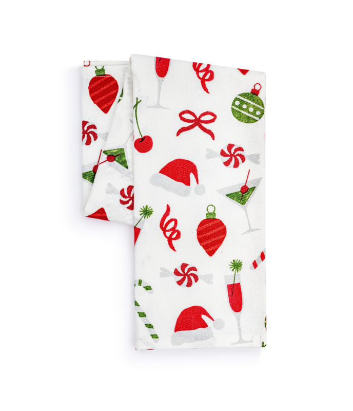 Martini Peppermint Bar Towel