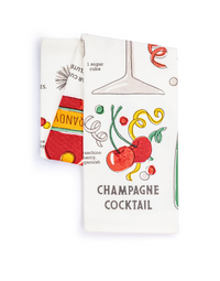 Champagne Cocktail Bar Towel