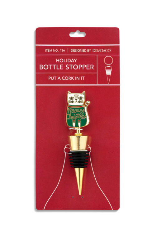 Holiday Bottle Stopper