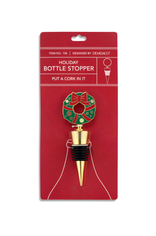 Holiday Bottle Stopper