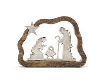 Wood Framed Holy Family