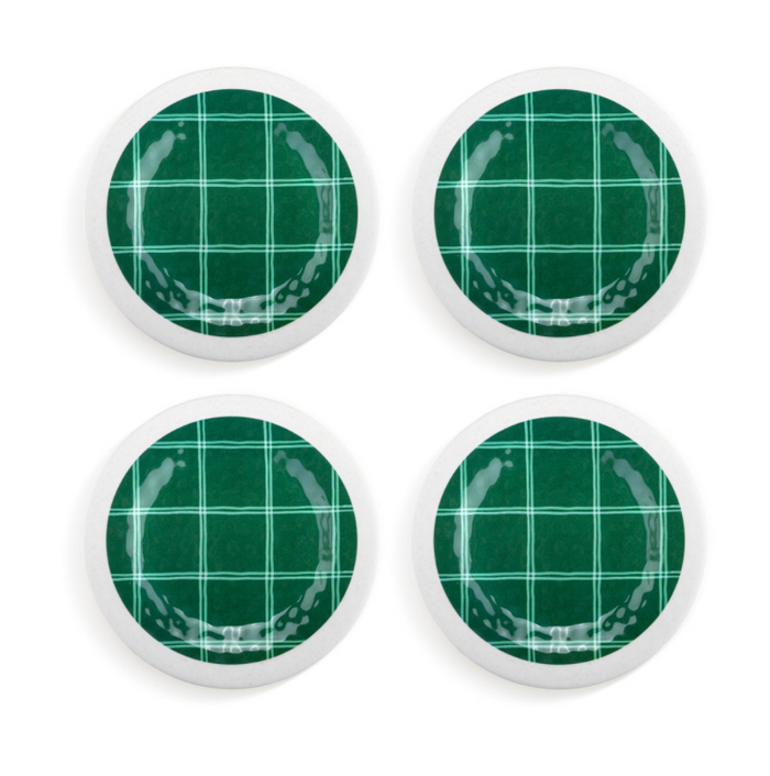 Plaid Appetizer Plate