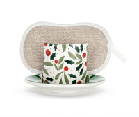 Holiday Soap Dish Sponge Set