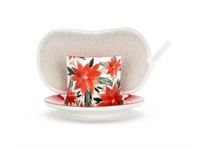 Holiday Soap Dish Sponge Set