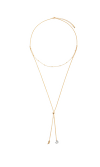 Lariat Charm Necklace