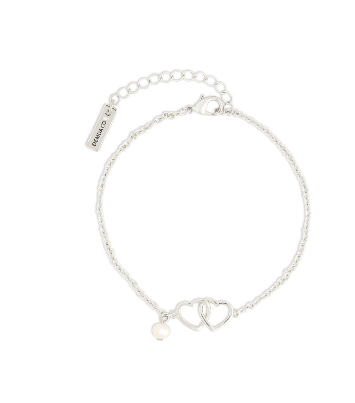 Dainty Double Heart Bracelet